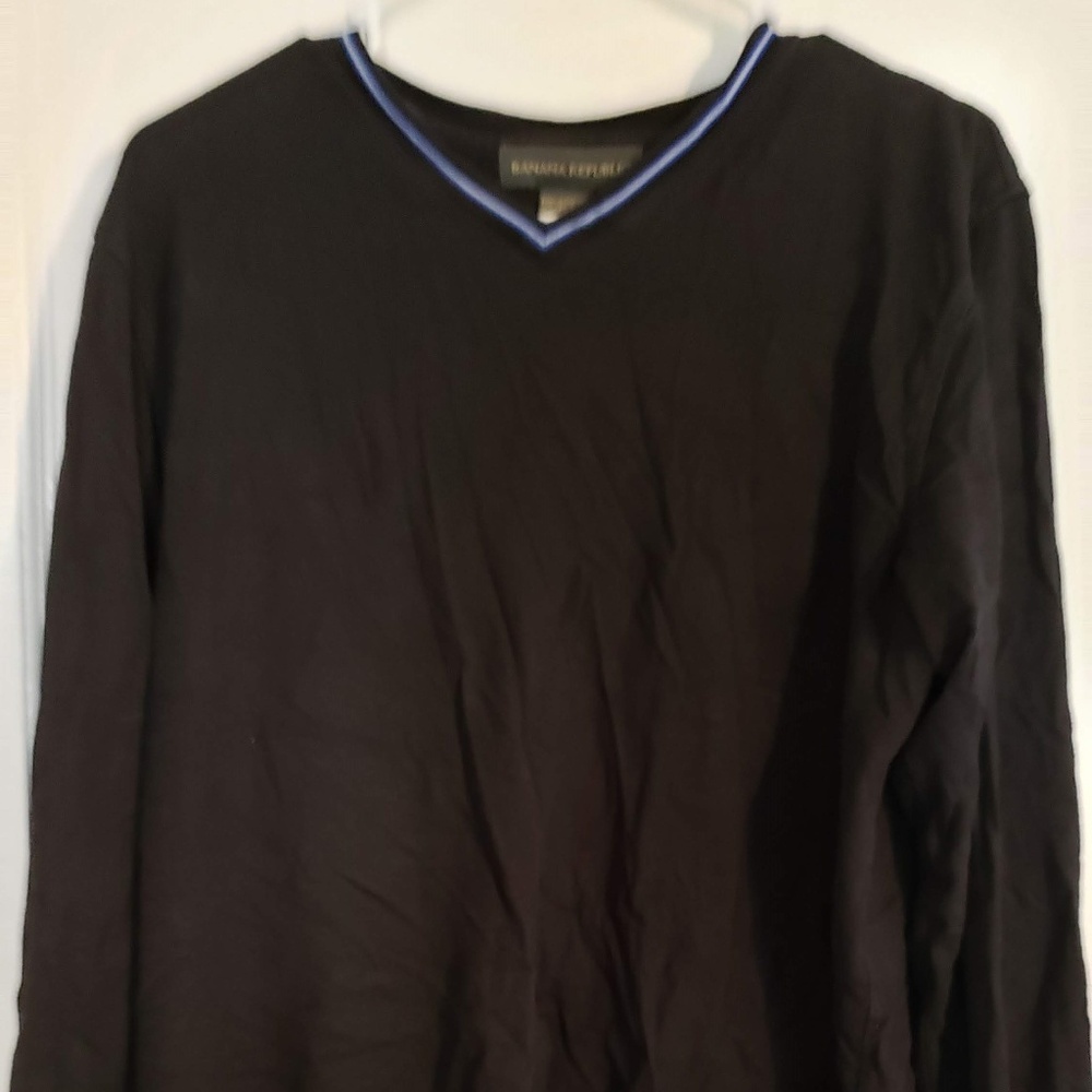 Banana Republic Men Long sleeve shirt-black